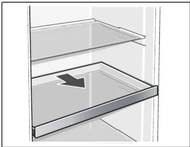 GAGGENAU RC222203 - Ausziehbare Glasablage - 1
