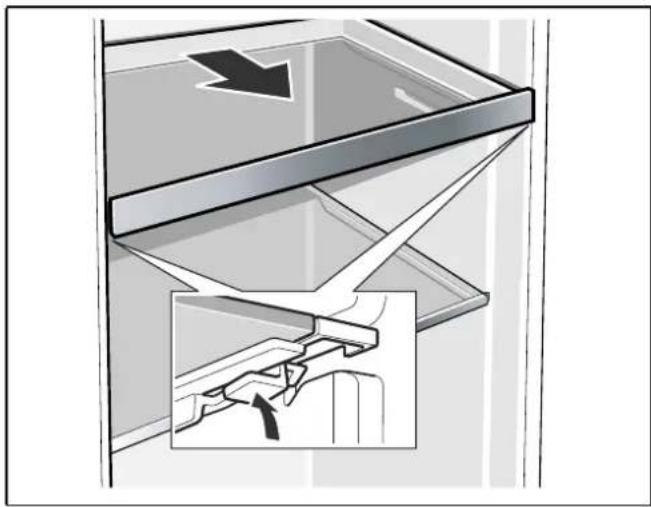 GAGGENAU RC222203 - Ausziehbare Glasablage herausnehmen - 1