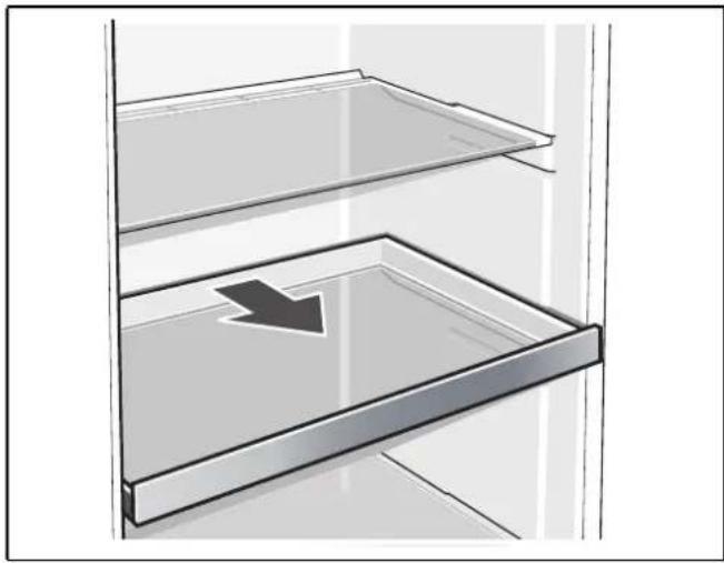 GAGGENAU RC222203 - Clayette coulissante en verre - 1