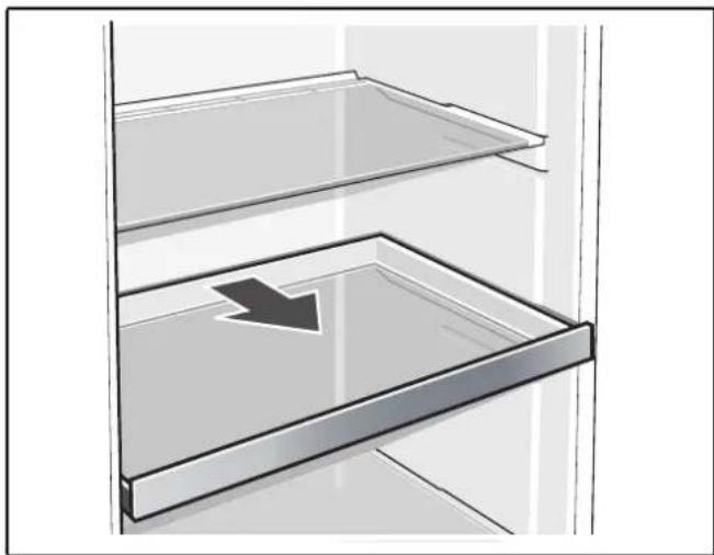 GAGGENAU RC222203 - Extendable glass shelf - 1