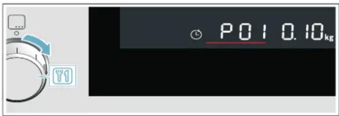 BOSCH CPA565GB0 - Régler un programme - 1