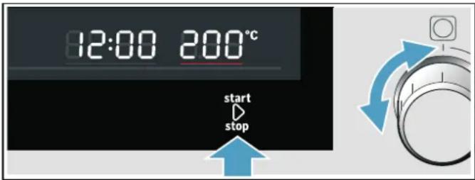 BOSCH CPA565GB0 - Impostazione del tipo di riscaldamento e della temperatura - 2