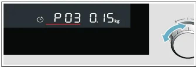BOSCH CPA565GB0 - Impostazione del programma - 2