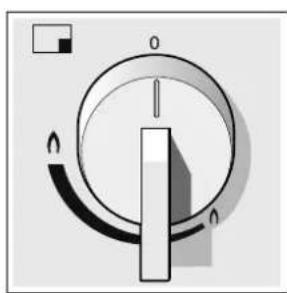 GAGGENAU CG280110F - Manopola di lavoro Manopola di lavoro bruciatore wok - 1