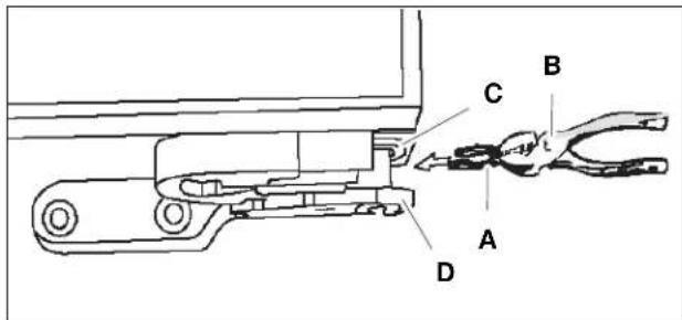 BOSCH B21CT80SNS - Adjusting the refrigerator doors - 3