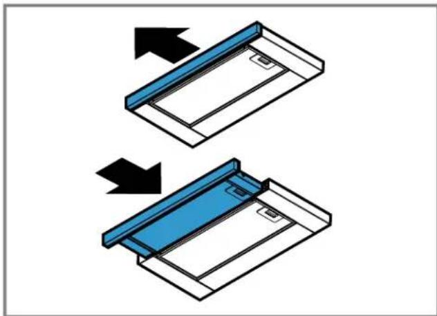 BOSCH HUI54452UC - Rentrer te tiroir-filtre - 1