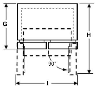 BOSCH HBL8753UC - APPLIANCE DIMENSIONS - 8