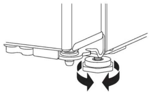 BOSCH HBL8753UC - METTRE LE RÉFRIGÉRATEUR DE NIVEAU - 1