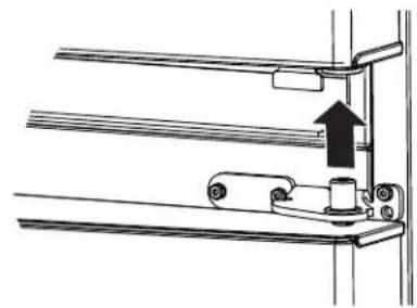 BOSCH HBL8753UC - REMOVING LEFT DOOR (cont.) - 4