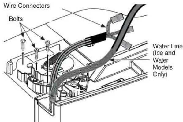 BOSCH HBL8753UC - REHANGING THE LEFT DOOR (Cont.) - 1