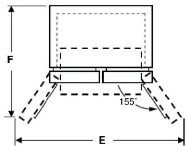 BOSCH HBL8753UC - DIMENSIONES DEL ELECTRODOMÉSTICO - 7