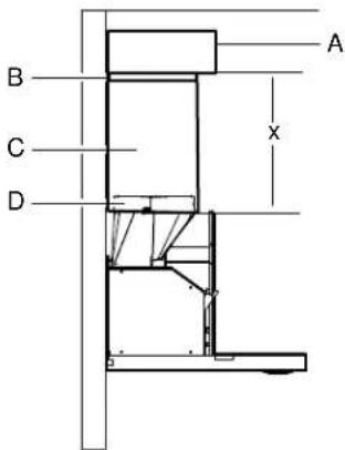 BOSCH HCP30E52UC - Montaje del modulo de recirculación (solo con funciona en recirculación) - 2