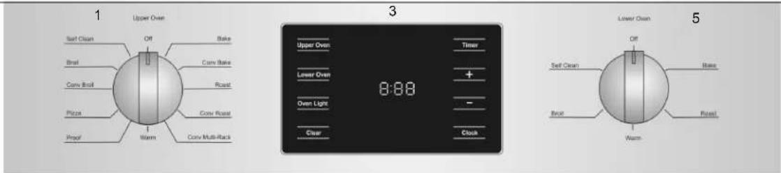 BOSCH HBN5451UC - Control - 1