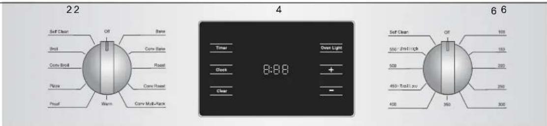 BOSCH HBN5451UC - Control - 3