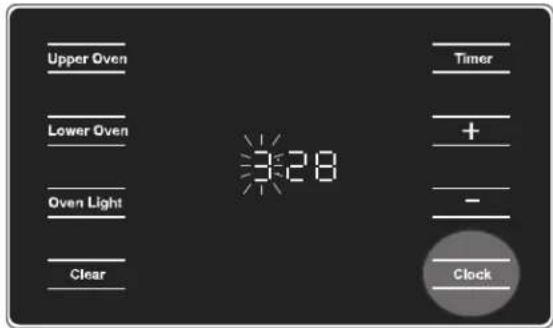 BOSCH HBN5451UC - Setting the Clock - 1