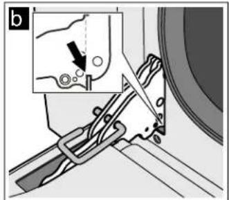 BOSCH HBE5451UC - Montaje de la puerta del aparato - 2
