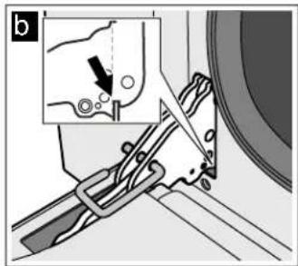 BOSCH HBE5451UC - Fitting the appliance door - 2