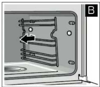 BOSCH HSLP451UC - Removing racks - 2