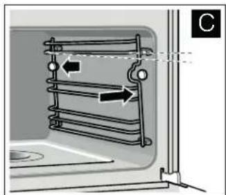 BOSCH HSLP451UC - Reinserting racks - 1