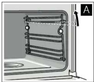 BOSCH HSLP451UC - Removing racks - 1
