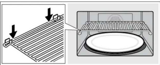 BOSCH HMC80252UC - Insertion d'une grille métallique - 1