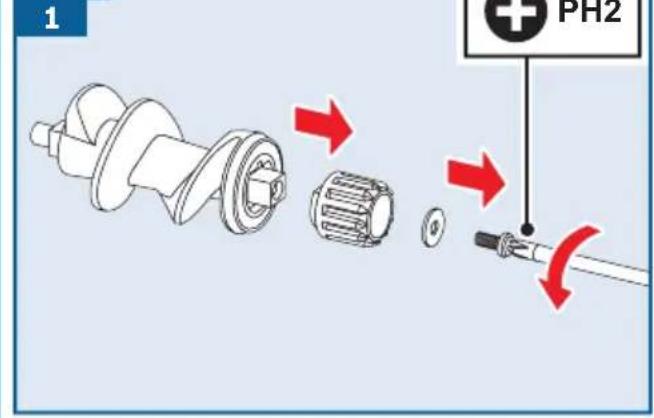 BOSCH MFW2515W - SmartPower Meat vincer - 7