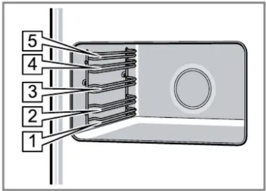 BOSCH VGD553FB0 - Shelf positions - 1