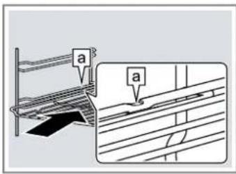 BOSCH VGD553FB0 - Insérer les accessoires dans le compartment de cuisson - 1