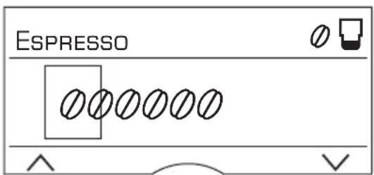 BOSCH TES803M9GB - Nastavení displeje - 2