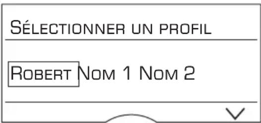 BOSCH TES803M9GB - Appeler un profil d'utilisateur - 1