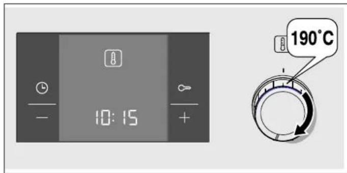 BOSCH HGD645265Q - Qizdirma novu ve temperaturu - 2