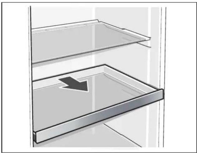 BOSCH B09IB81NSP - Estante de vidrio extraíble - 1