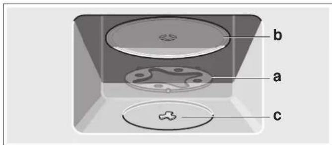 BOSCH HMB57152UC - How to install the turntable - 1