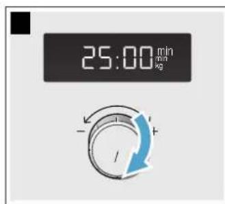 BOSCH BEL524MB0 - Beispiel: 360 W, 25 Minuten - 2