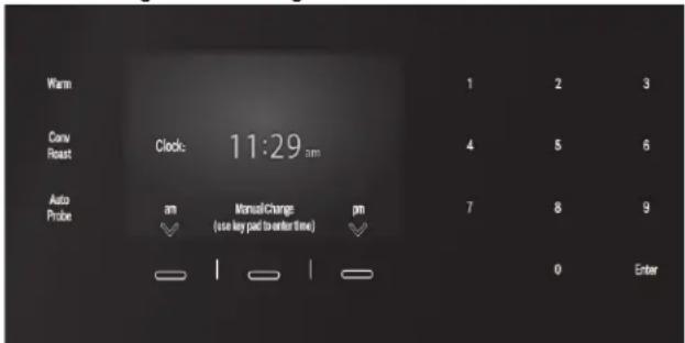 BOSCH HSLP751UC - Pour régler l'horloge : - 3