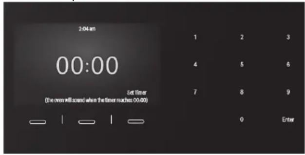 BOSCH HSLP751UC - To set a kitchen timer: (without a cooking mode) - 3
