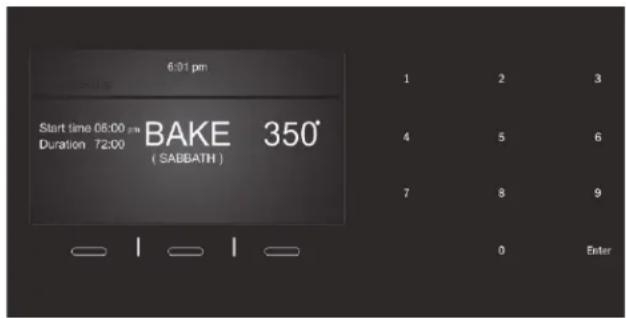 BOSCH HSLP751UC - To set the Sabbath Mode: - 3