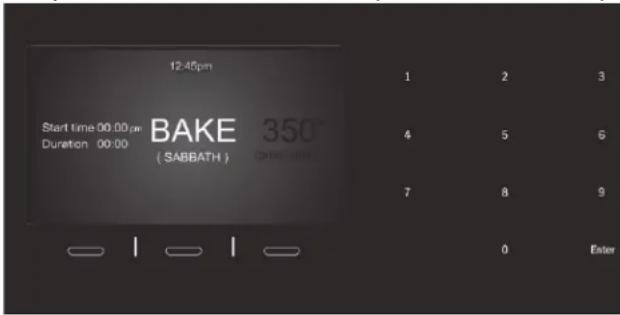 BOSCH HSLP751UC - Pour régler le mode Shabbat: - 1