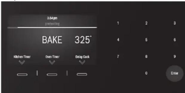 BOSCH HSLP751UC - Setting the Cooking Mode and Temperature - 2