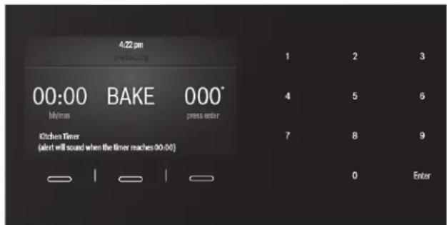 BOSCH HSLP751UC - To set an oven timer: - 1