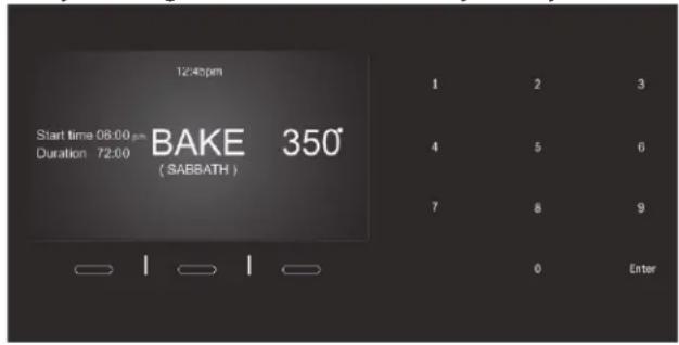 BOSCH HSLP751UC - To set the Sabbath Mode: - 2