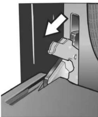 BOSCH HSLP751UC - To remove the oven door: - 1