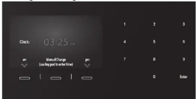 BOSCH HSLP751UC - Pour régler l'horloge : - 4