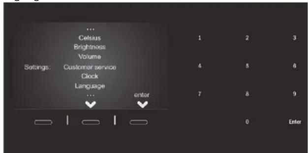BOSCH HSLP751UC - To make changes to Settings Menu Items: - 1