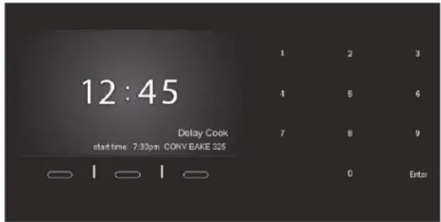 BOSCH HSLP751UC - To set the Delay Cook Time: - 3