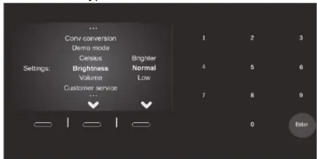 BOSCH HSLP751UC - To make changes to Settings Menu Items: - 2