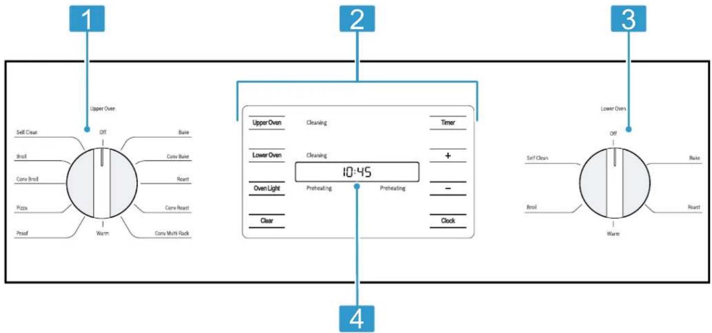 BOSCH HBLP752UC - Series oven control panel - 1
