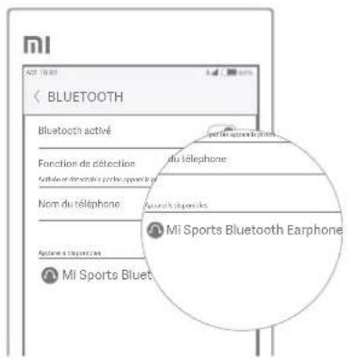 Xiaomi Mi Sports Bluetooth Earphones - Connexion à 2 téléphones - 2