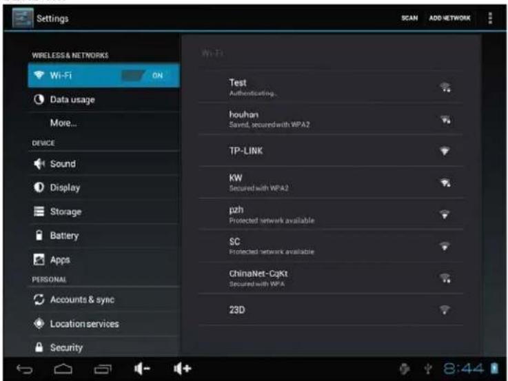 i-Joy T9w - Wi-Fi et réseau - 1