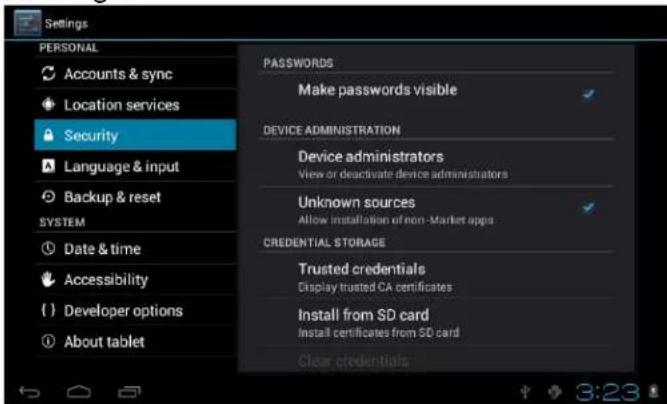 i-Joy T9w - sécurité - 1